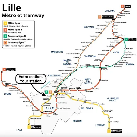 Appartamento Located On The Grand Place! Lilla